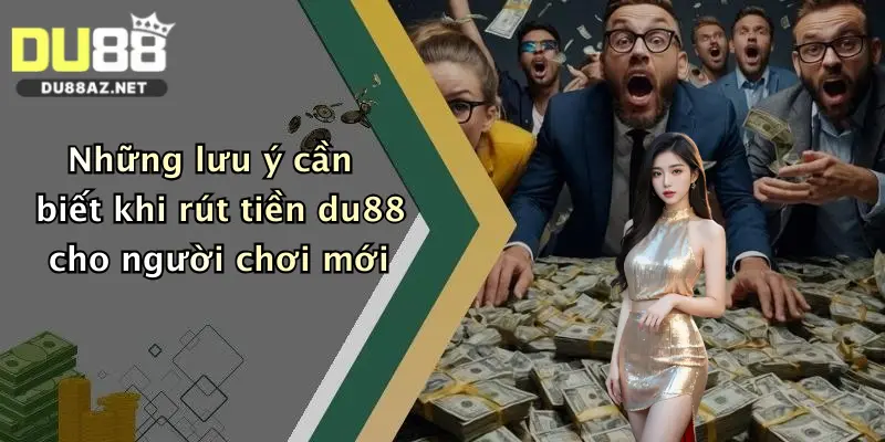 Những lưu ý cần biết khi rút tiền du88 cho người chơi mới